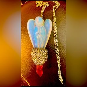 Opalite Angel Necklace